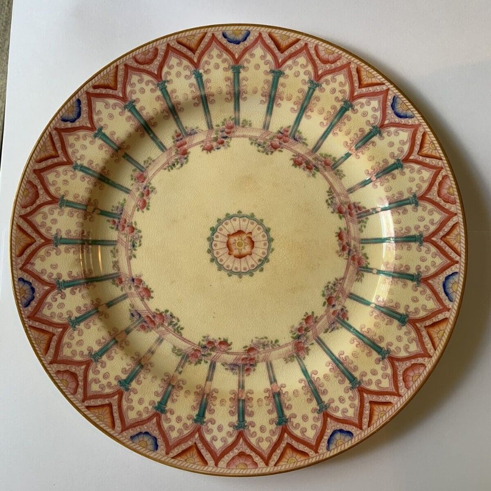 DAVIS COLLAMORE & CO. New York WONDRFUL PORCELIAN PLATE ENGLAND